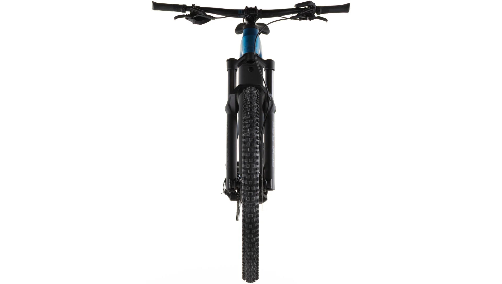 2026 Cube Stereo Hybrid ONE44 EX 800 Electric Full Suspension Mountain Bike In Electric Blue & Blue