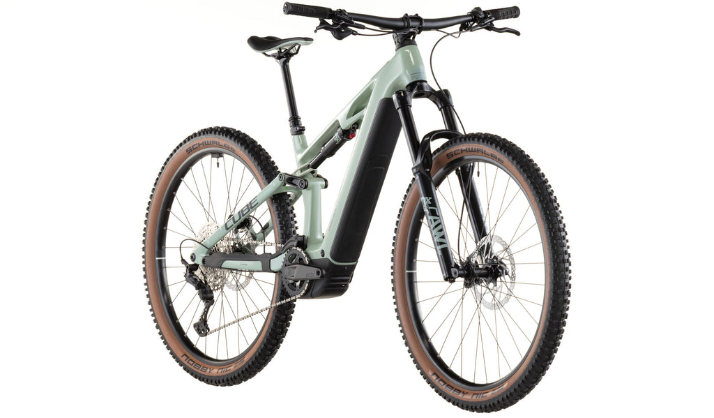 2026 Cube Stereo Hybrid ONE44 HPC Race 800 Electric Full Suspension Mountain Bike In Dried Herbs
