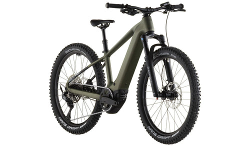 2026 Cube Acid 240 Hybrid Rookie SLX 400X Youth Electric Mountain Bike In Reed Green & Matrix