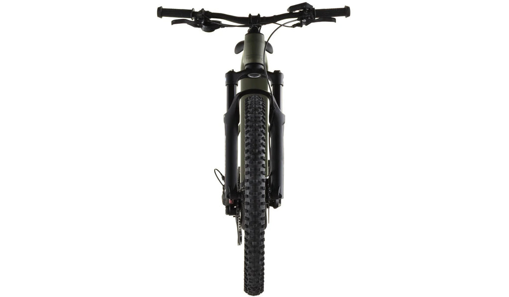 2026 Cube Acid 240 Hybrid Rookie SLX 400X Youth Electric Mountain Bike In Reed Green & Matrix