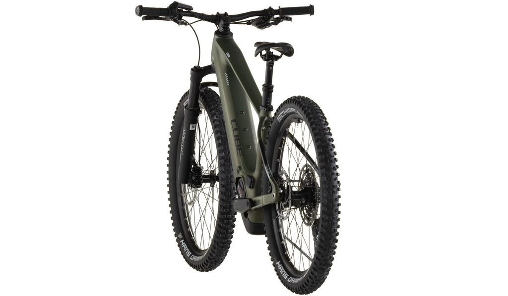 2026 Cube Acid 240 Hybrid Rookie SLX 400X Youth Electric Mountain Bike In Reed Green & Matrix