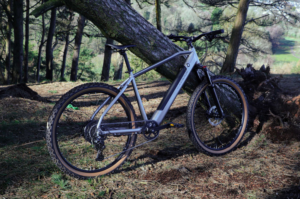 Claud Butler Ridge 2.0 Electric Hardtail Mountain Bike In Light Grey