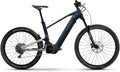 2026 Haibike Alltrail 4 Electric Full Suspension Mountain Bike In Glossy Nebular Royal Blue & Silver Glossy