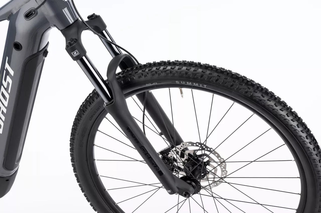 2026 GHOST E-Teru Electric Hardtail Mountain Bike In Black Eel & Cactus Glossy
