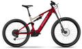 2026 GHOST E-Asx Essential Electric Full Suspension Mountain Bike In Rebel Red & Coffee Pebble Glossy