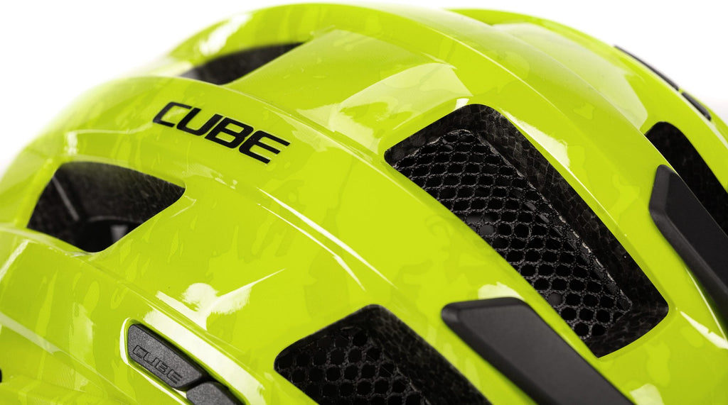 Cube Helmet Steep In Red, Citrone, White, X-Actionteam, Black or Glossy Blue